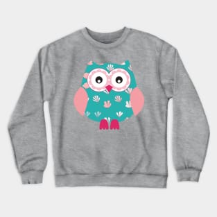 Cute Owl Crewneck Sweatshirt